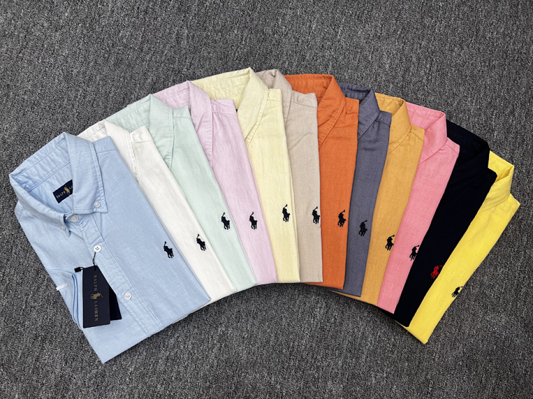 Ralph Lauren Cotton Oxford Short-Sleeve Shirt · A2392 — תמונה 20