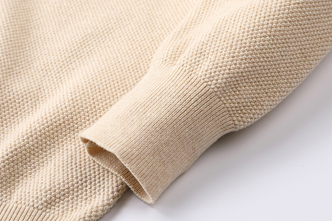 Ralph Lauren Mesh Knit Cotton Quarter-Zip Sweater · A528 — תמונה 9