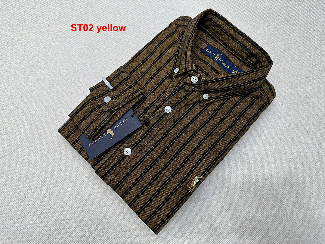 Ralph Lauren Striped Poplin Shirt · A2861 — תמונה 2