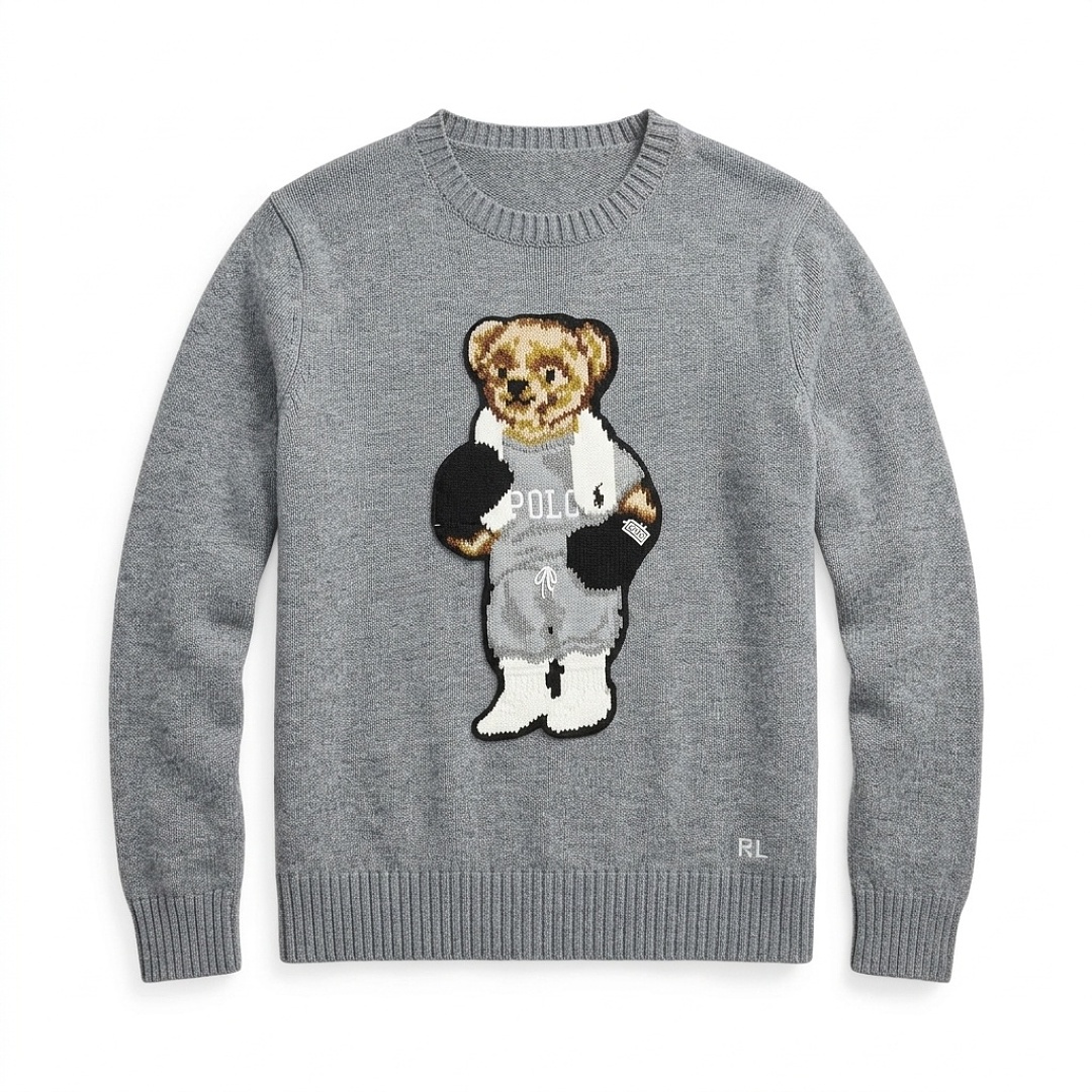 Ralph Lauren Polo Bear Cotton Crewneck Sweater · A3396 — תמונה 13