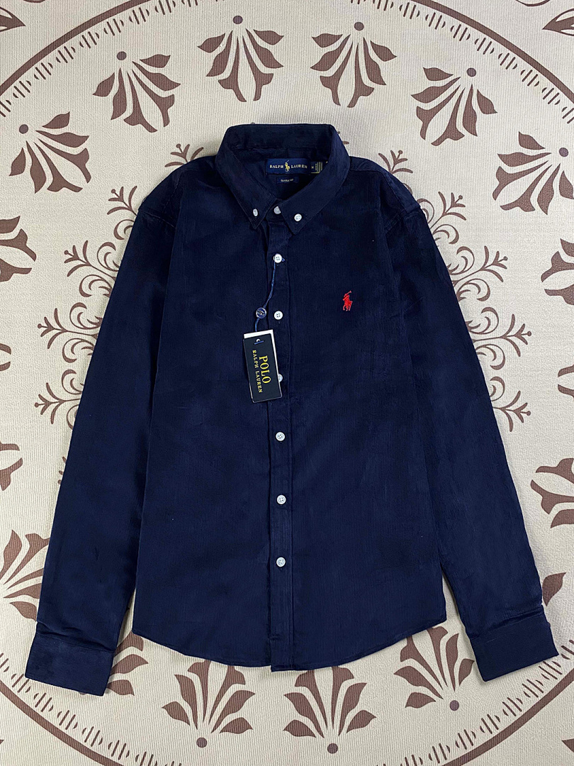 Polo Ralph Lauren Corduroy Long-Sleeve Collared Shirt · A2496 — תמונה 20