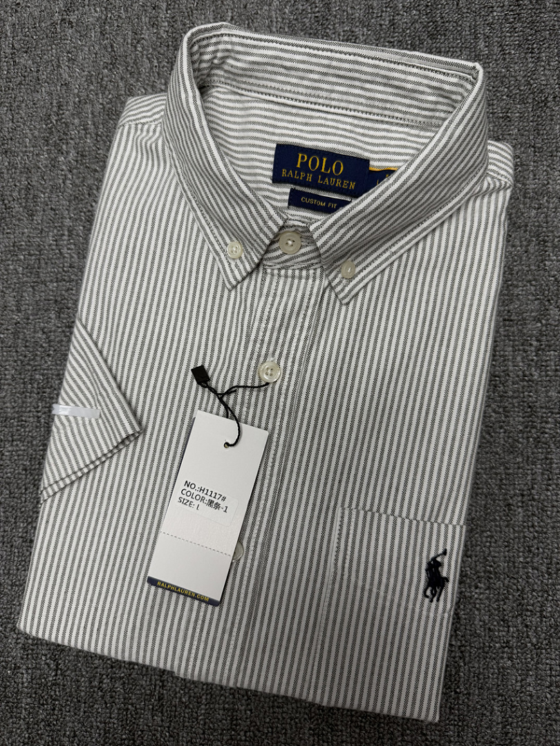 Ralph Lauren Classic Fit Striped Oxford Shirt · A3277 — תמונה 32