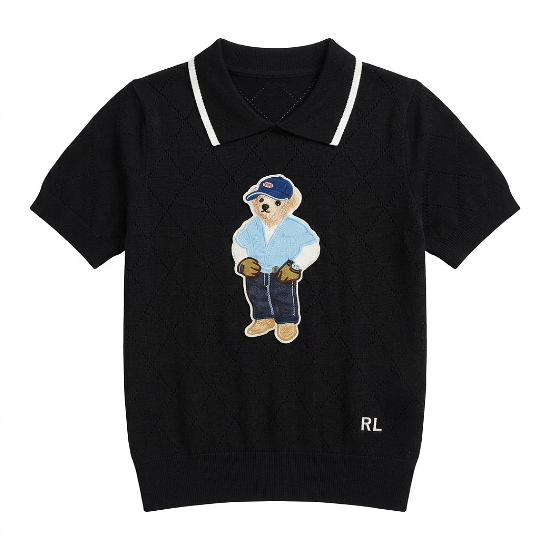 Ralph Lauren Polo Bear Jersey T-Shirt · A3395 — תמונה 22