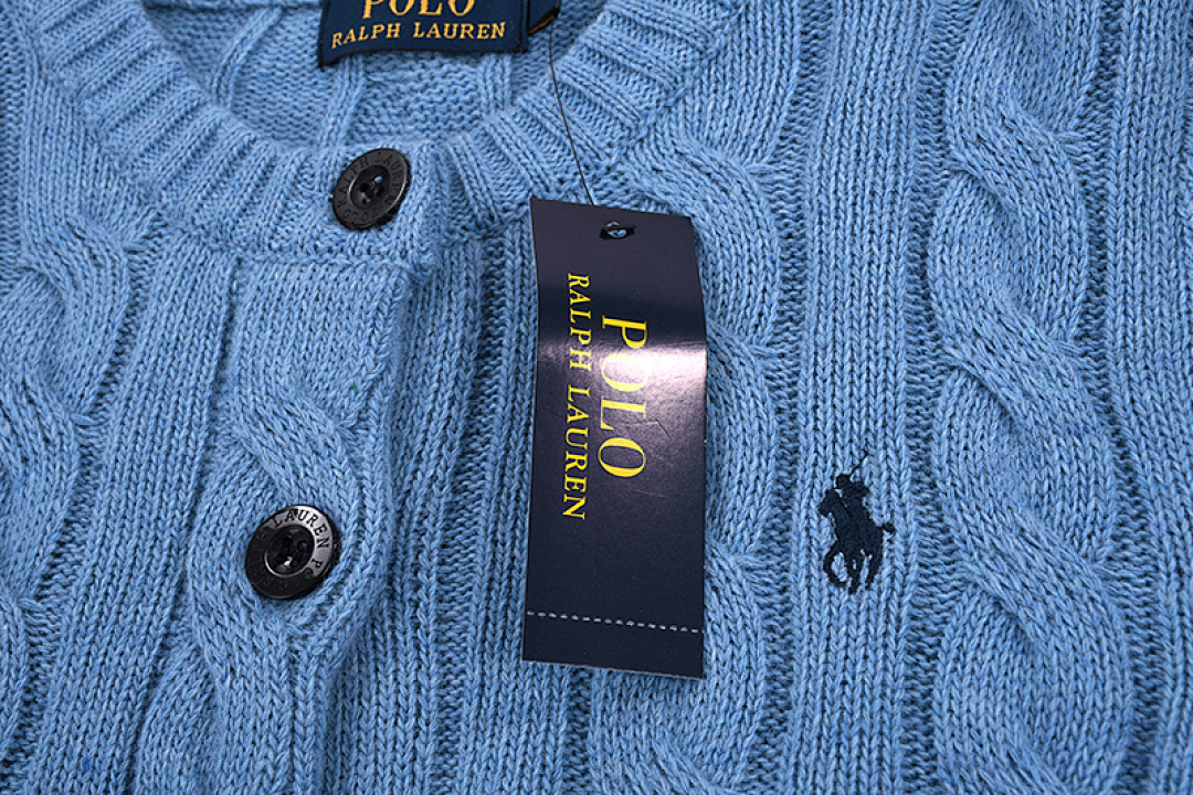 Polo Ralph Lauren Cable-Knit Cotton Cardigan · A729 — תמונה 7