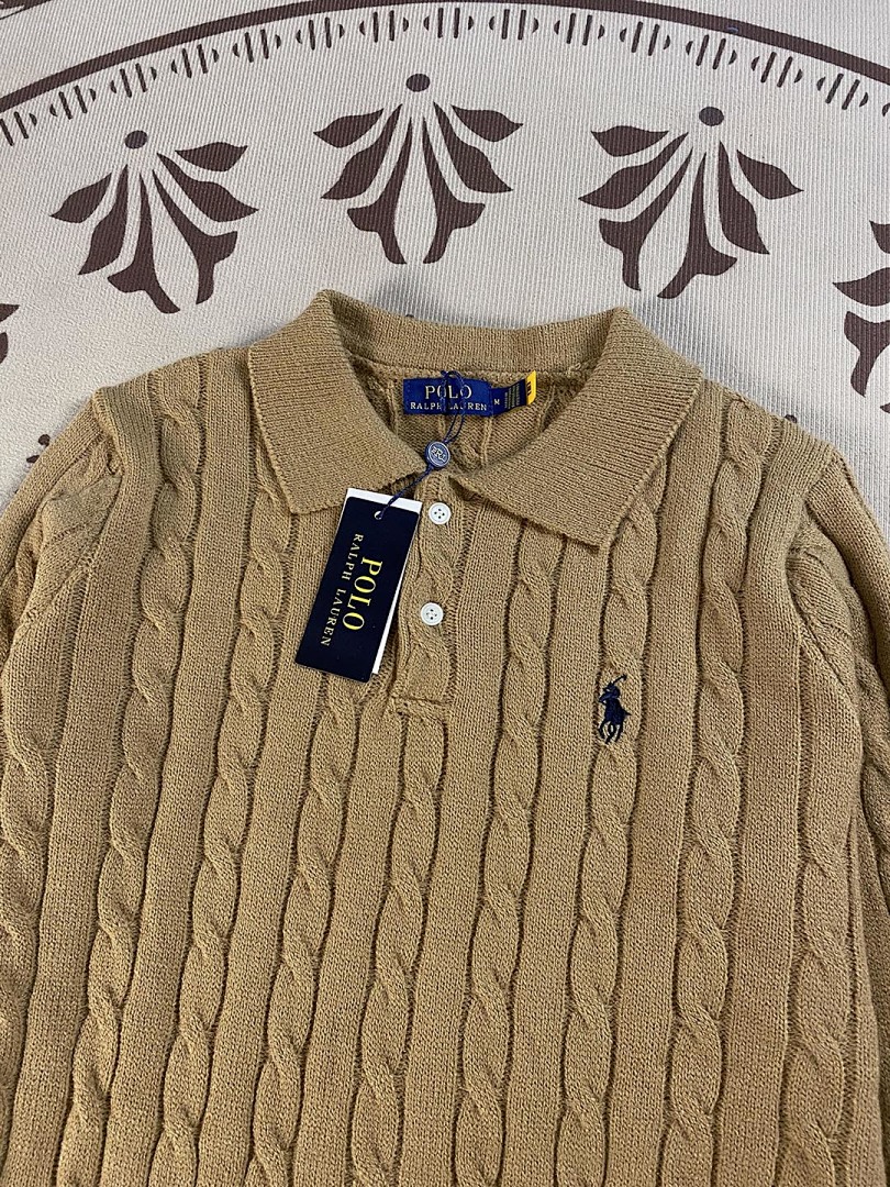 Polo Ralph Lauren Cable-Knit Polo Sweater · A2858 — תמונה 11