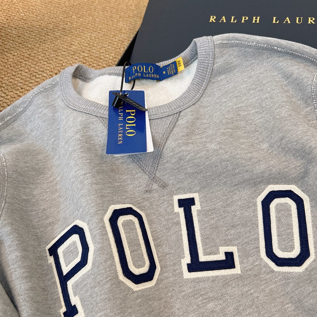 Ralph Lauren Logo Fleece Sweatshirt · A2910 — תמונה 7