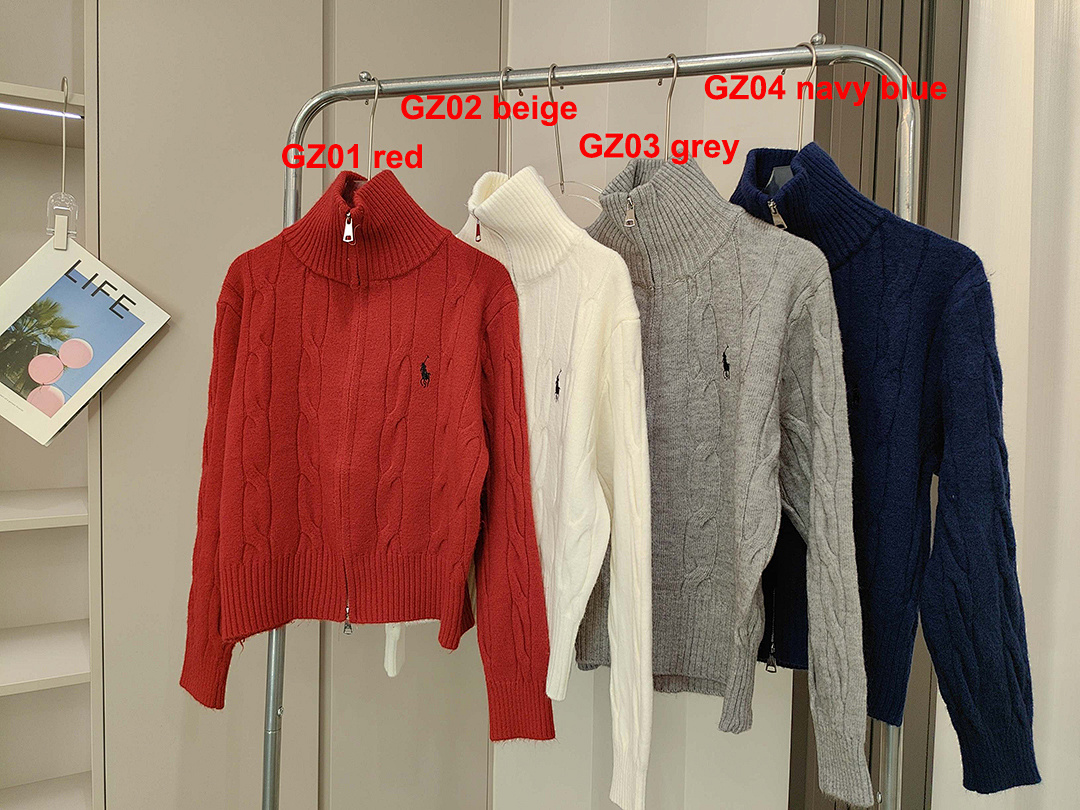 Ralph Lauren Cable Half-Zip Sweater · A2926
