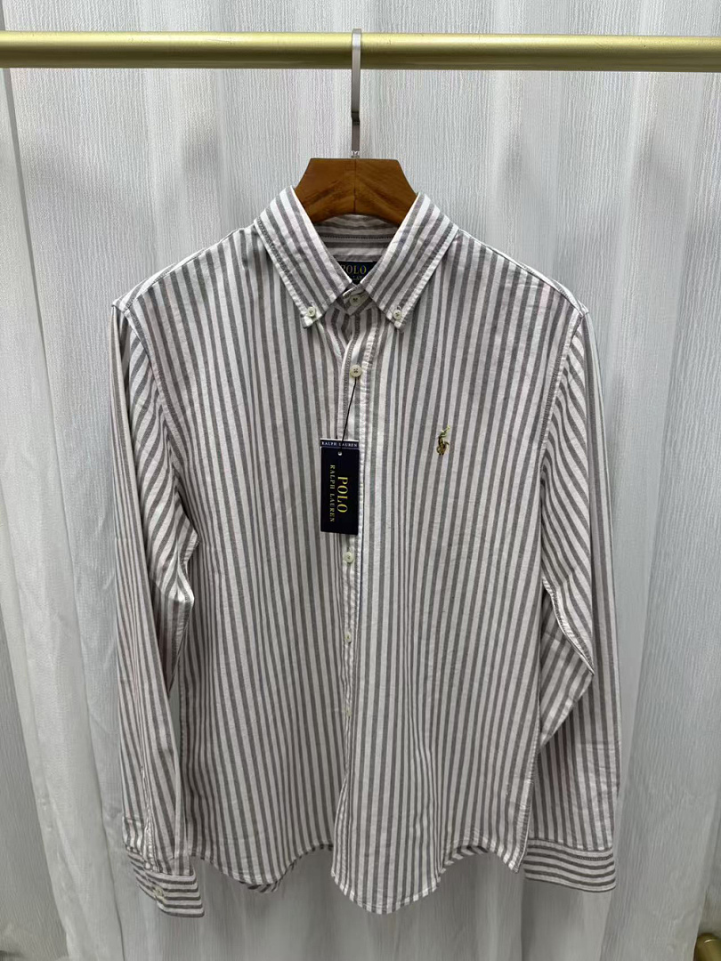 Ralph Lauren Striped Oxford Shirt · A3439 — תמונה 8