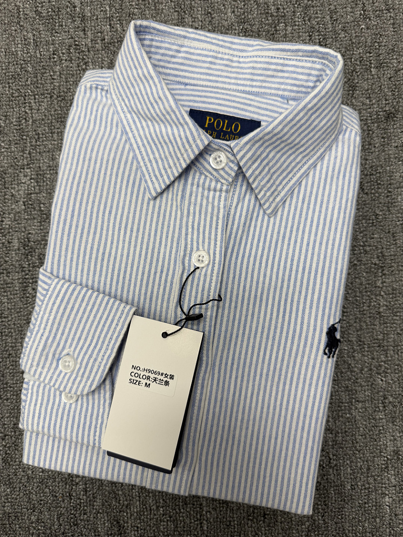 Ralph Lauren Striped Oxford Shirt · A3208 — תמונה 27