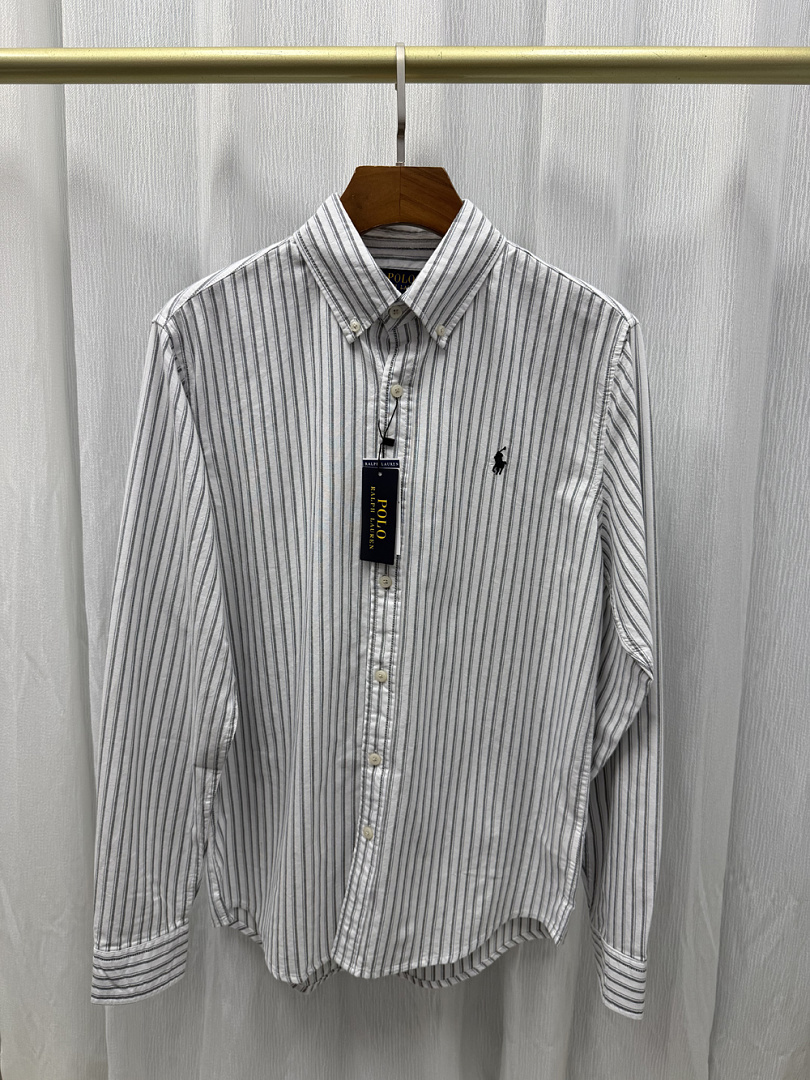 Ralph Lauren Classic Fit Striped Oxford Shirt · A3436 — תמונה 10