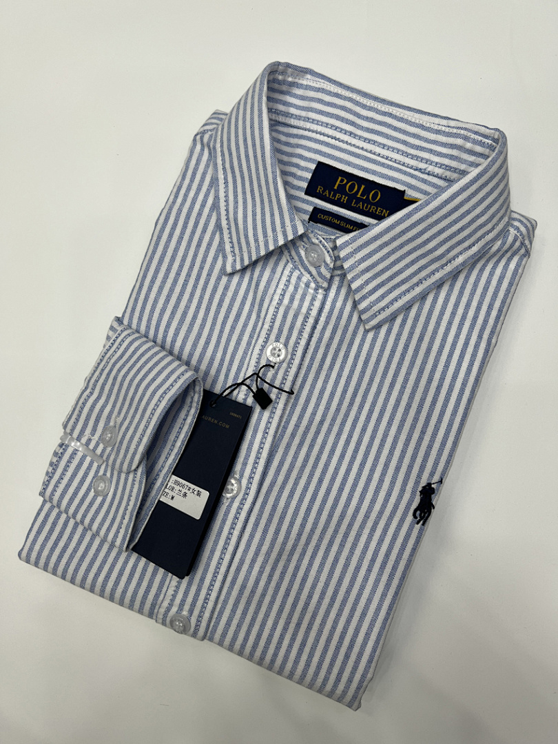 Ralph Lauren Classic Fit Striped Oxford Shirt · A2327 — תמונה 14