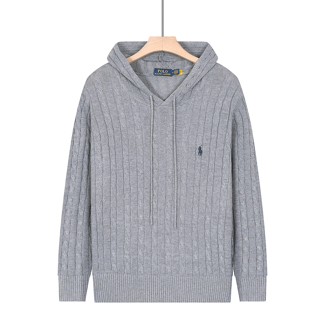 Polo Ralph Lauren Cable Knit Hoodie · A2618 — תמונה 35