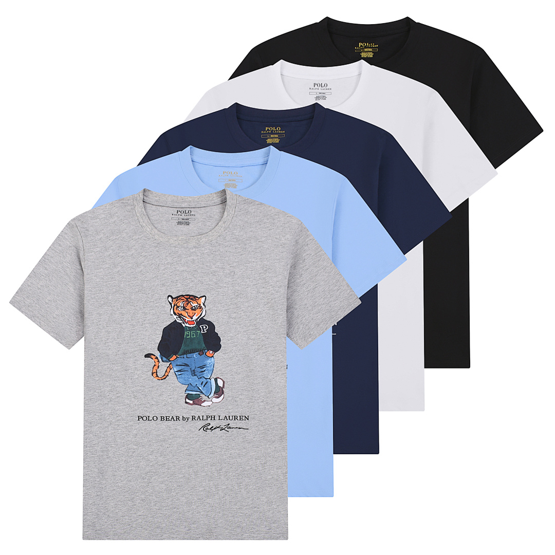 Ralph Lauren Polo Bear Jersey T-Shirt · A1925 — תמונה 28