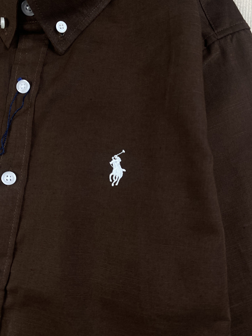 Ralph Lauren Classic Fit Linen Shirt · A2396 — תמונה 35