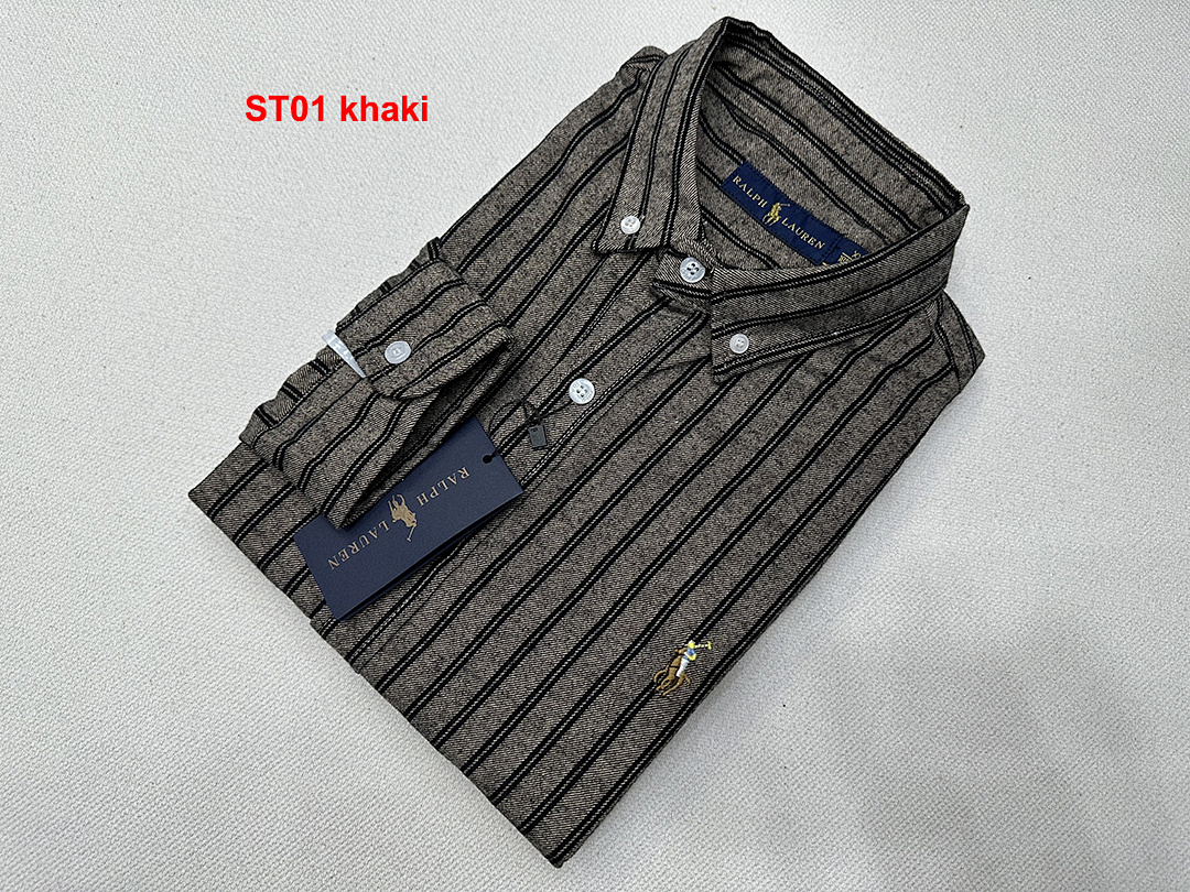 Ralph Lauren Striped Poplin Shirt · A2861 — תמונה 3