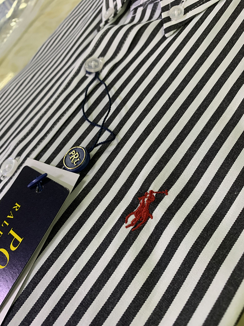 Ralph Lauren Striped Cotton Shirt · A2418 — תמונה 8