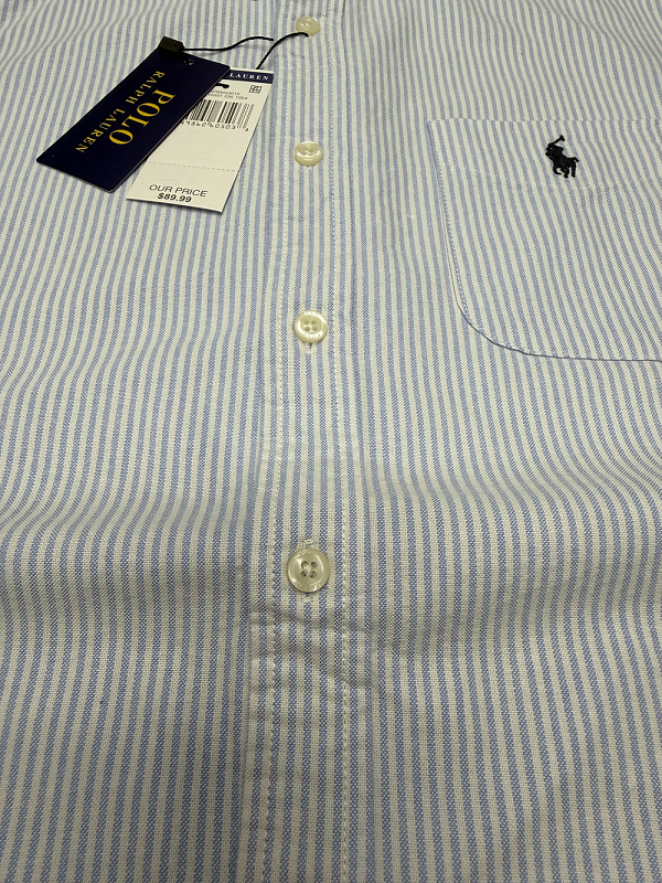 Ralph Lauren Classic Fit Striped Oxford Shirt · A3277 — תמונה 15