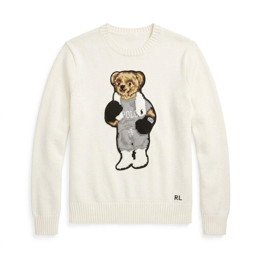 Ralph Lauren Polo Bear Cotton Crewneck Sweater · A3396 — תמונה 12