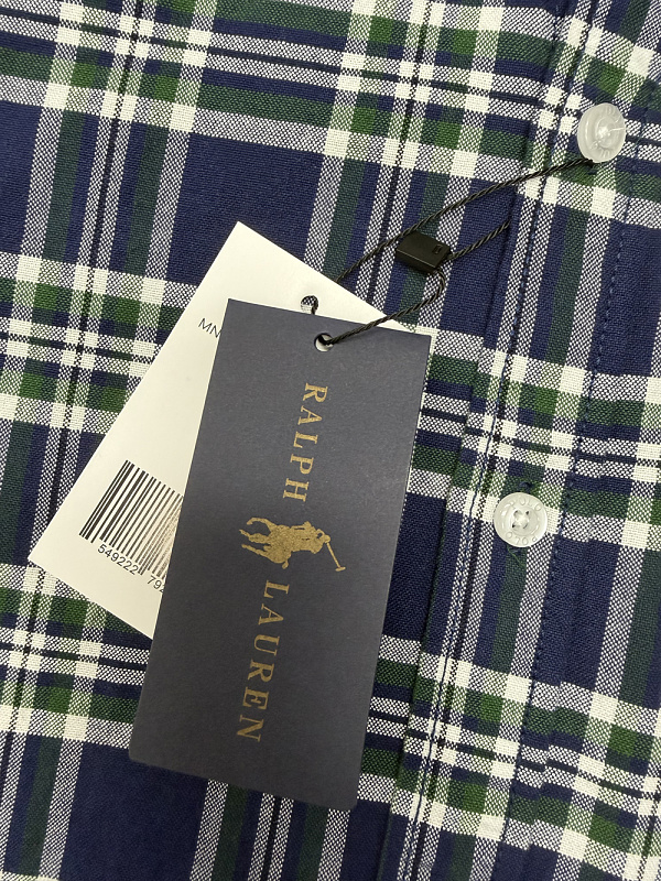 Ralph Lauren Classic Fit Plaid Oxford Shirt · A3248 — תמונה 10