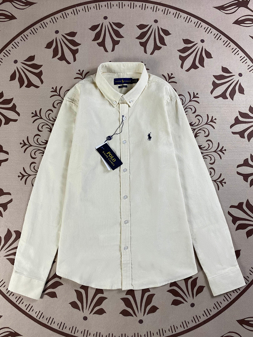 Polo Ralph Lauren Corduroy Long-Sleeve Collared Shirt · A2496 — תמונה 2