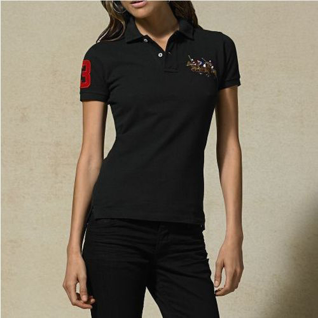 Ralph Lauren Triple-Pony Mesh Polo Shirt · A2240 — תמונה 13