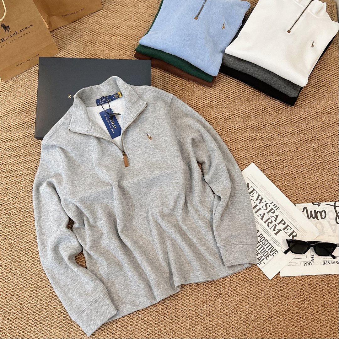 Ralph Lauren Estate-Rib Quarter-Zip Pullover · A2909 — תמונה 28