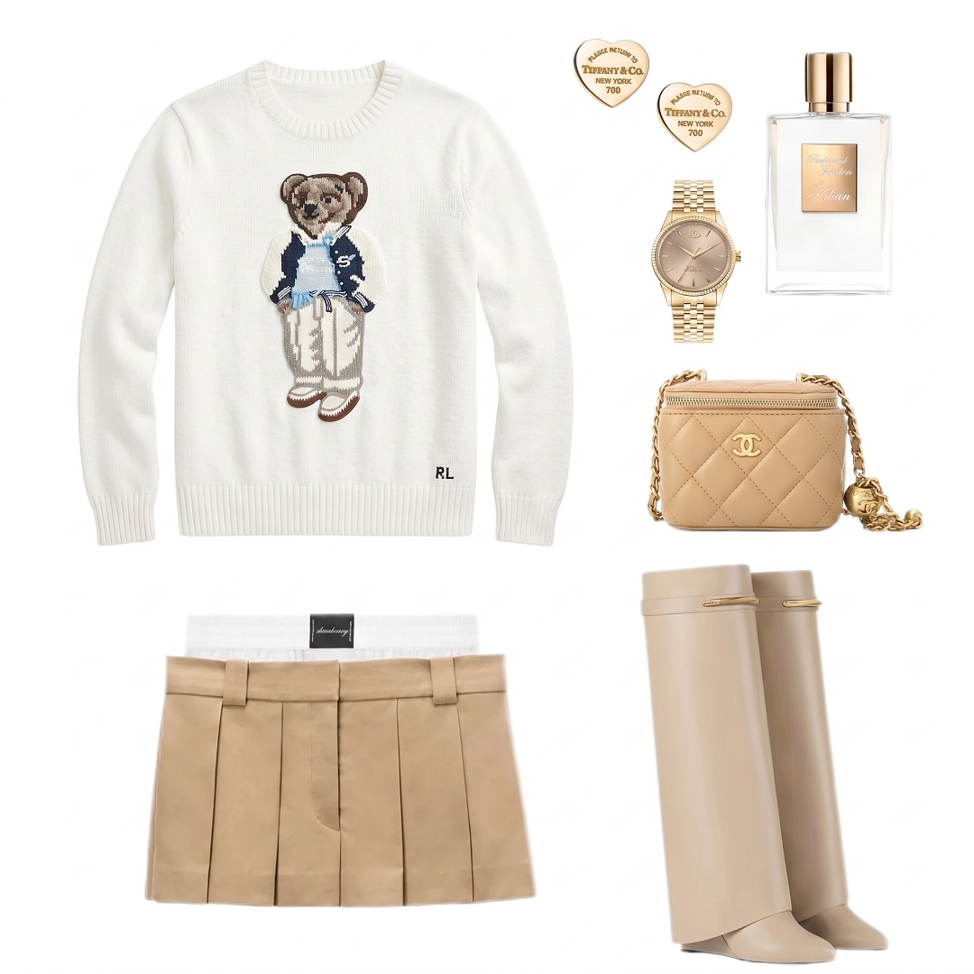 Ralph Lauren Polo Bear Cotton Crewneck Sweater · A3396 — תמונה 37