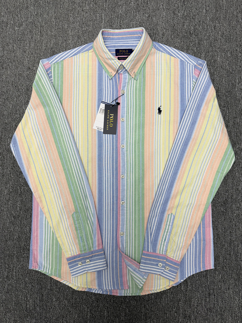 Ralph Lauren Classic Fit Striped Oxford Shirt · A3436 — תמונה 31