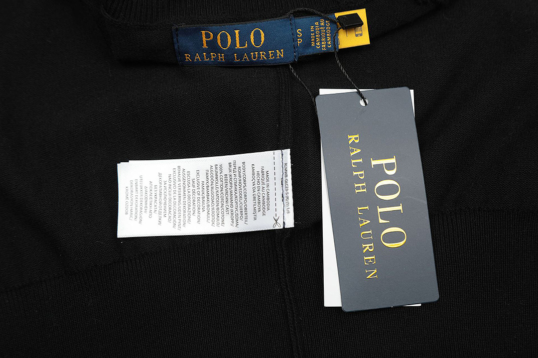 Ralph Lauren — חולצת טריקו סרוגה · A3127 — תמונה 9