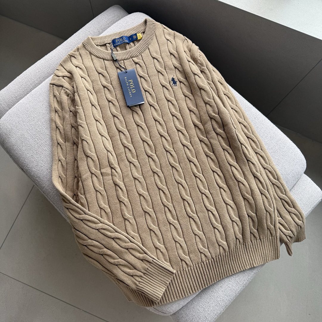 A2591 Rauph Lauren men sweater twist model — תמונה 15