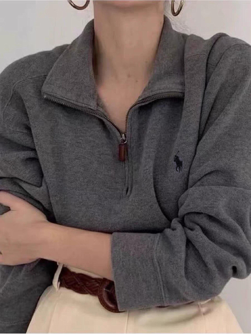 Ralph Lauren Estate Rib Half-Zip Pullover · A2555 — תמונה 17