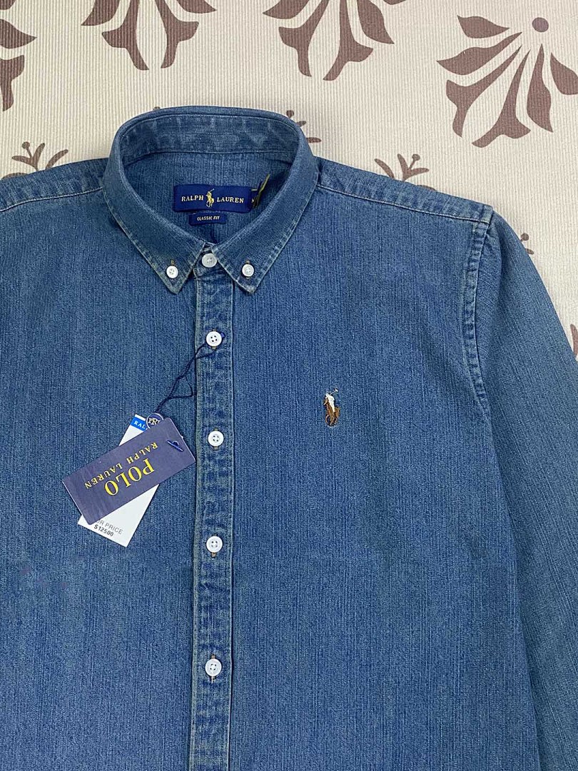 Polo Ralph Lauren Classic Fit Denim Shirt · A2402 — תמונה 13