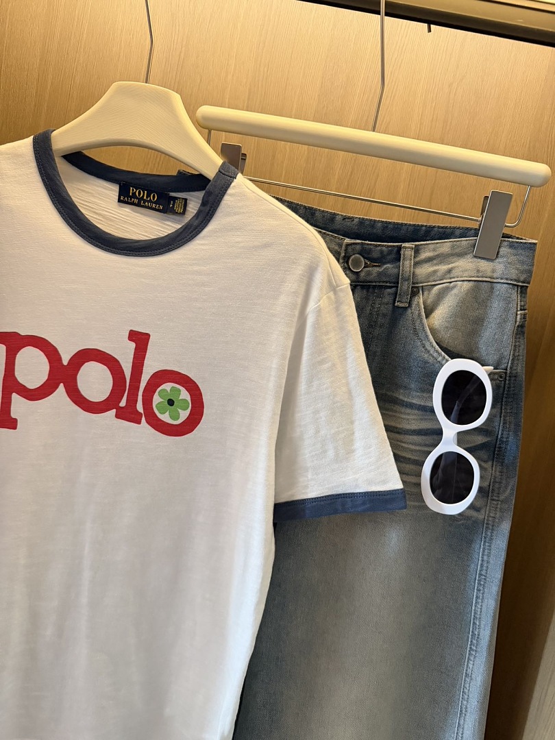 Polo Ralph Lauren Jersey Short Sleeve T-shirt · A3104 — תמונה 32