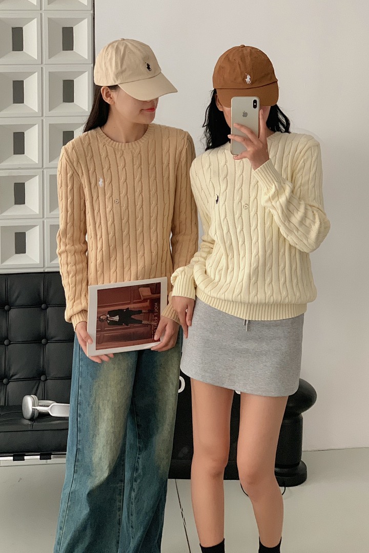 Polo Ralph Lauren Julianna Cable Knit Sweater · A2907 — תמונה 43