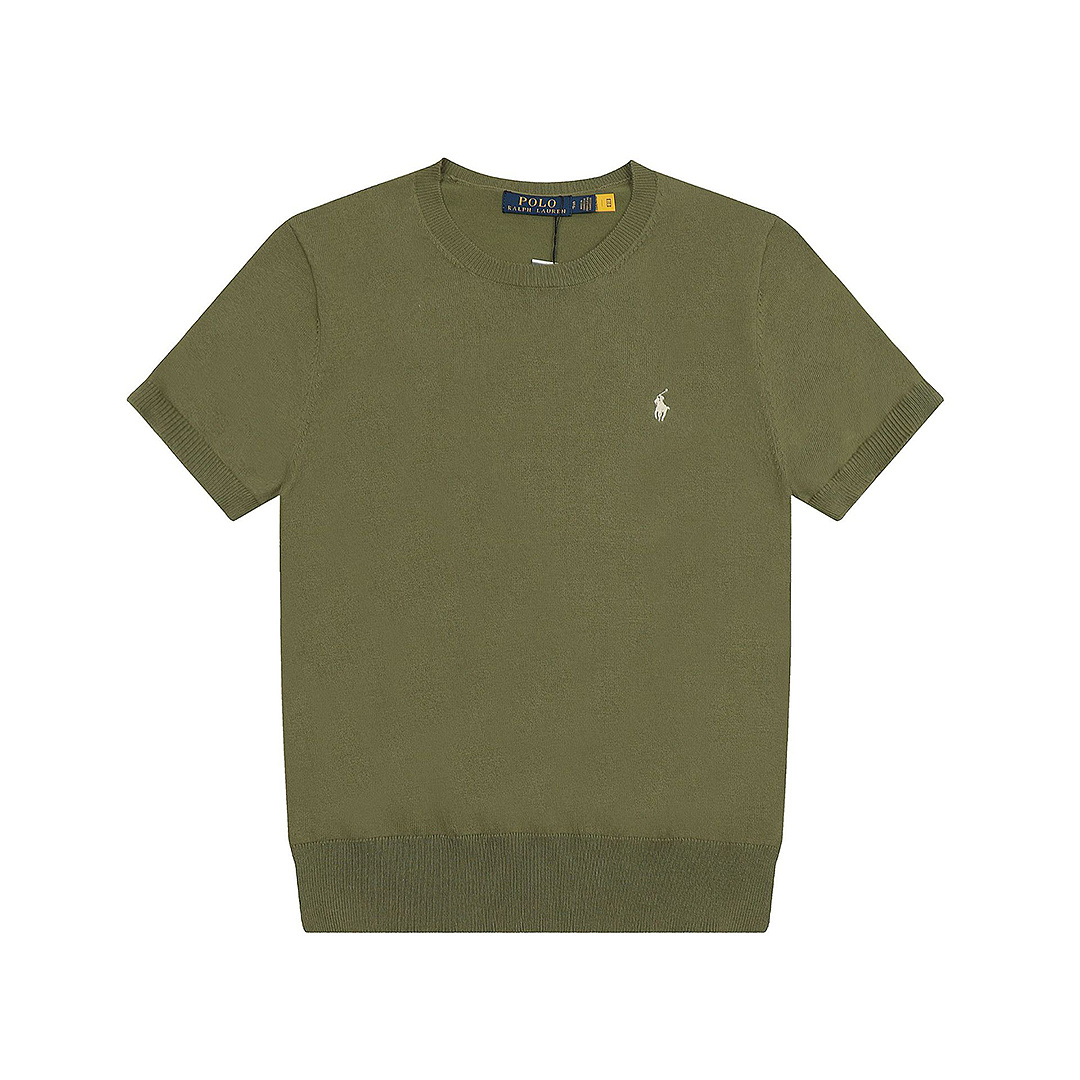 Ralph Lauren — חולצת טריקו סרוגה · A3127 — תמונה 17