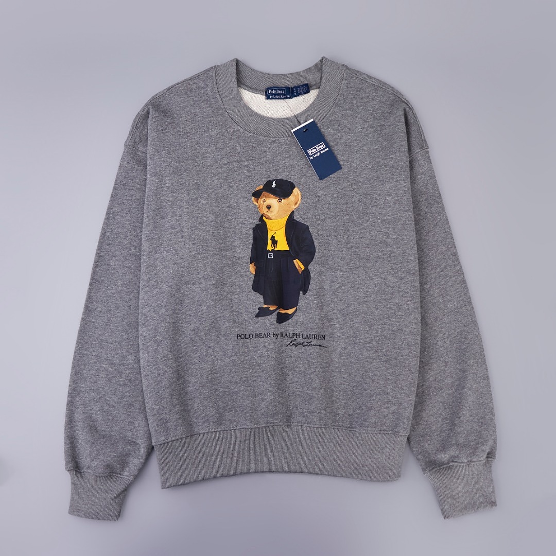 Ralph Lauren Polo Bear Fleece Sweatshirt · A3446