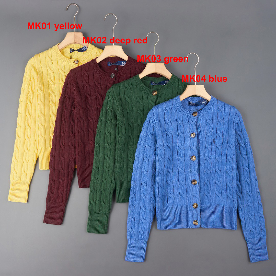 Ralph Lauren Cable-Knit Cardigan · A3428