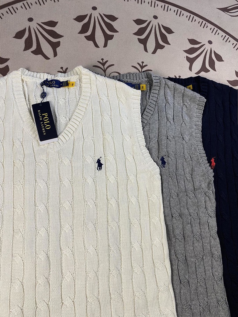 Ralph Lauren Cable-Knit Sweater Vest · A2857 — תמונה 21
