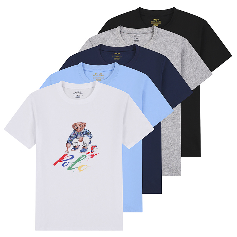 Ralph Lauren Polo Bear Jersey T-Shirt · A1925 — תמונה 71