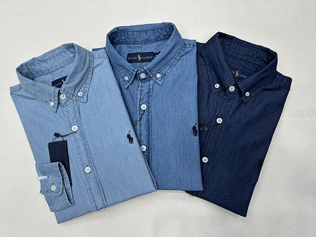 Ralph Lauren Custom Fit Denim Shirt · A916 — תמונה 16
