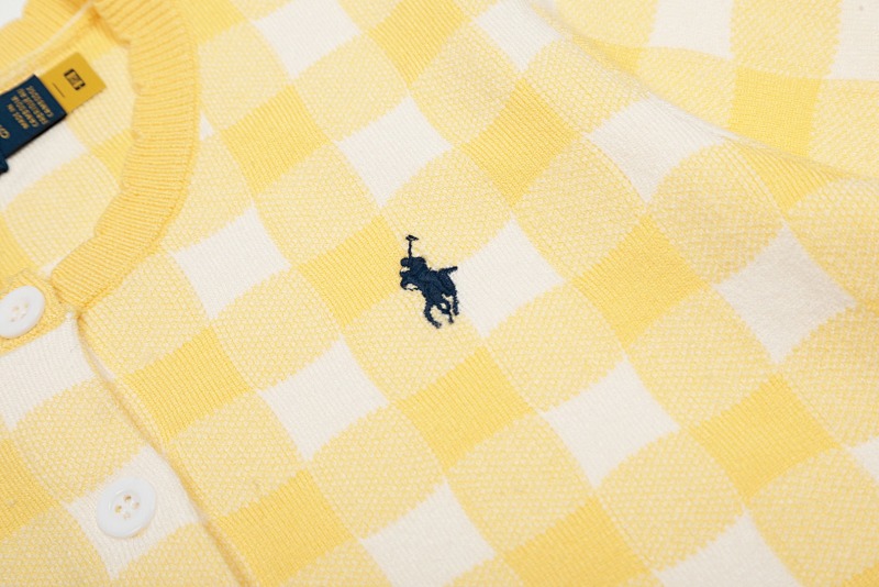 Polo Ralph Lauren Gingham Cotton Cardigan · A2341 — תמונה 8