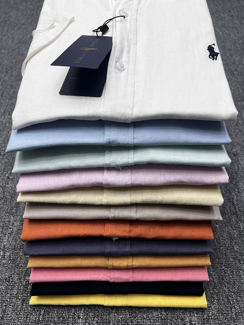 Ralph Lauren Cotton Oxford Short-Sleeve Shirt · A2392 — תמונה 14