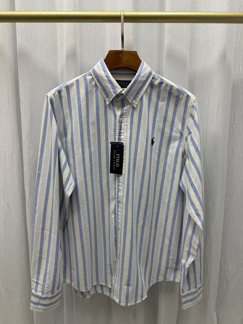 Ralph Lauren Classic Fit Striped Oxford Shirt · A3436 — תמונה 11