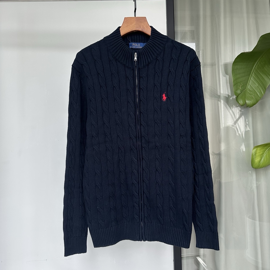 A2592 Rauph Lauren men sweater zipper model — תמונה 24