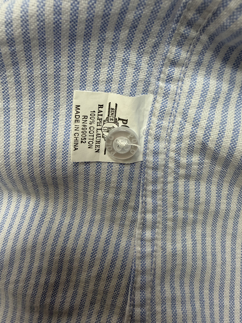 Ralph Lauren Striped Oxford Shirt · A3208 — תמונה 45