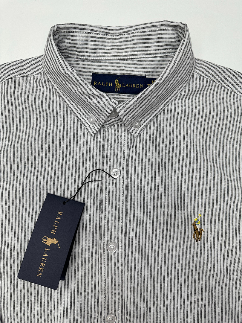 Ralph Lauren Classic Fit Striped Oxford Shirt · A1989 — תמונה 8