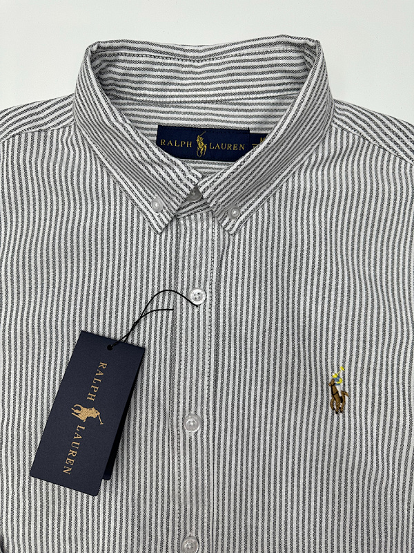 Ralph Lauren Classic Fit Striped Oxford Shirt · A1989 — תמונה 9
