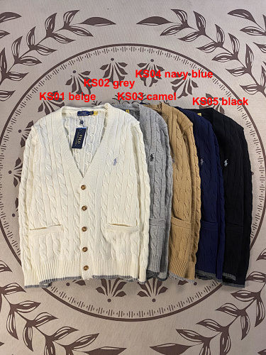 Ralph Lauren Cable-Knit Cardigan · A2864