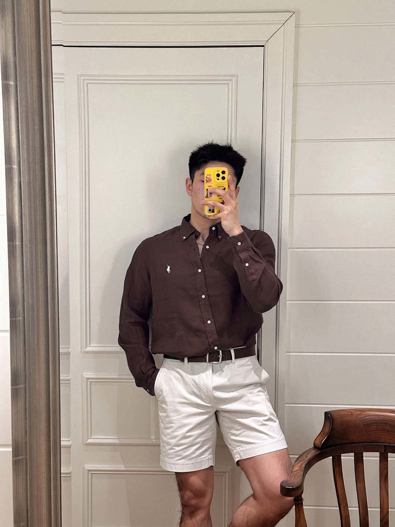 Ralph Lauren Classic Fit Linen Shirt · A2396 — תמונה 13