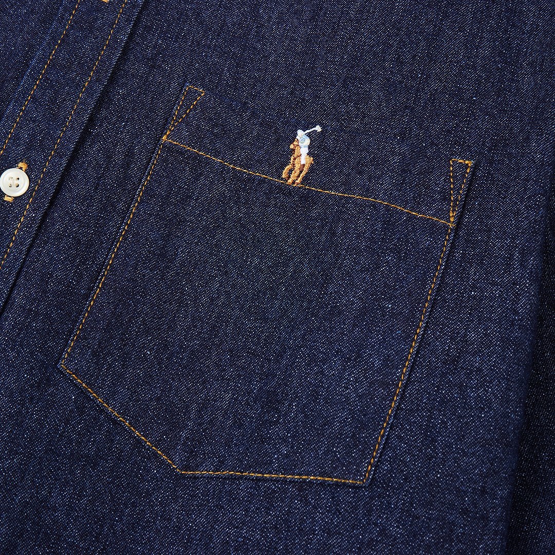 Polo Ralph Lauren The Big Cotton Denim Shirt · A3466 — תמונה 13